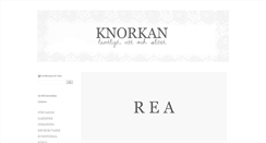 Desktop Screenshot of knorkan.se