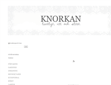 Tablet Screenshot of knorkan.se